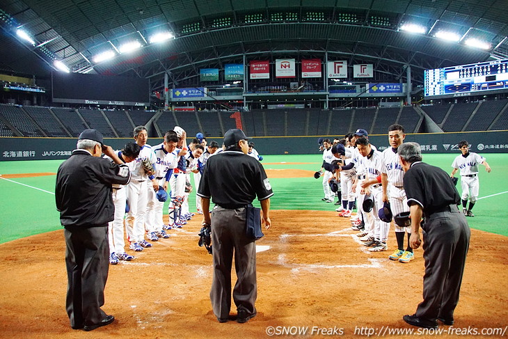 井山敬介さん率いる野球チーム「NEW WALK YANKEES」 vs Brain presents タマキちゃんを応援しよう!!チャリティーゲーム in 札幌ドーム